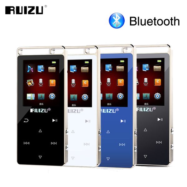 

ultrathin original ruizu d01 mp4 player 8gb touch screen 1.8inch voice recorder fm e-book clock video usb mp4 music player sound
