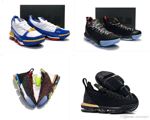

new what the lebron james 16 xvi basketball shoes mens for sale retro lebrons 16s mvp bhm oreo kids women sneakers boots original box