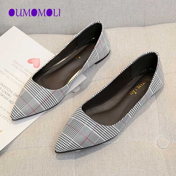 

woman flats striped flat boat shoes summer shallow pointed toe casual shoes comfortable flats women q016, Black