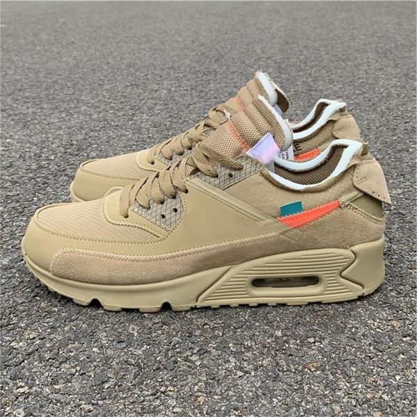 

2019 authentic air off 90 desert ore hyper jade bright mango black white casual shoes women mens aa7293 -200 aa7293 -001 athletic shoes
