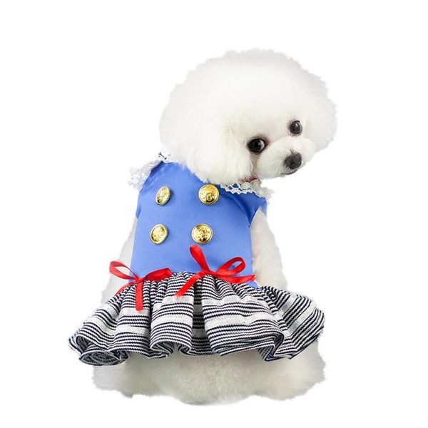 

1pcs cute attractive dog clothes princess skirt for pet teddy bichon wearing