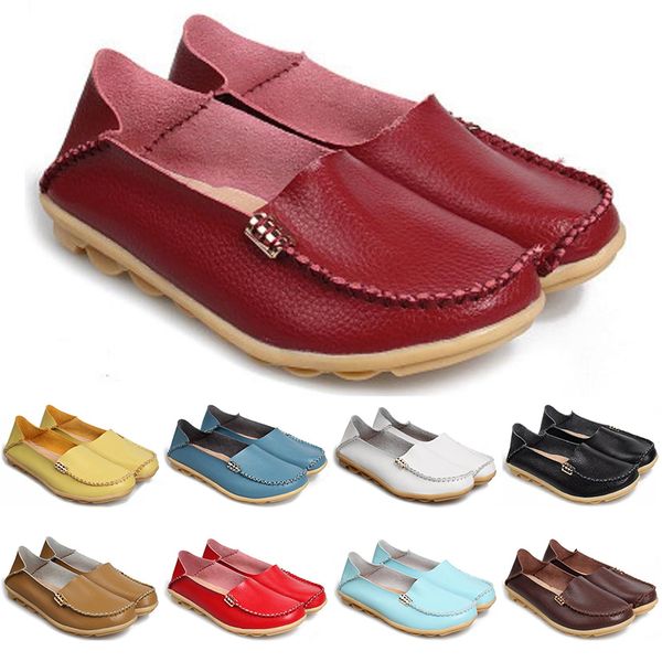 

2020 wholesale men casual shoes espadrilles triple black white brown wine red navy khaki mens sneakers outdoor jogging walking main4