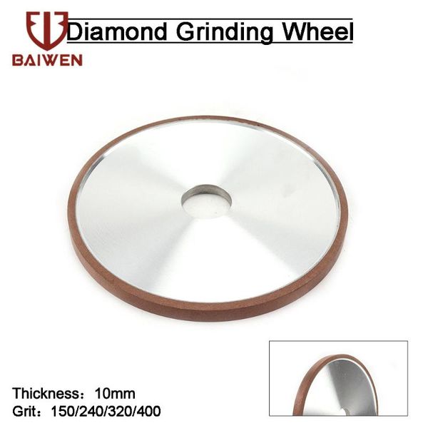 

180mm diamond grinding wheel grit 150 cutter grinder grinding circle wheels for mill tungsten steel carbide abrasive tool