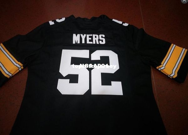

men #52 boone myers iowa hawkeyes alumni college jersey xs-6xl or custom any name or number jersey, Black;red