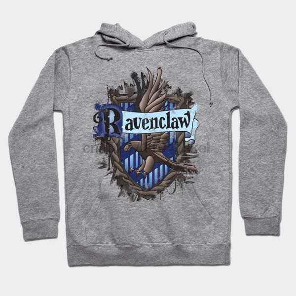 

men hoodie ravenclaw splatter by b3poh women streetwear, Black