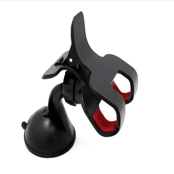 

double clip car phone holder
