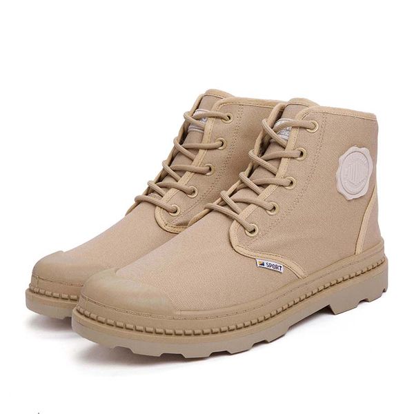 

autumn and winter high help boots korean version of palatine men's boots and men's shoes, Black