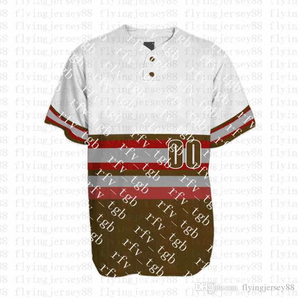 

Top Mens Embroidery Logos Jersey Free Shipping Cheap wholesale Any name any number Custom Baseball Jerseysdd11