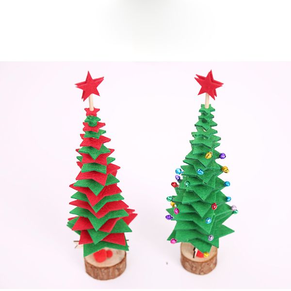 Acquista Decorazioni Natalizie Fai Da Te Mini Albero Di Natale Bambini Regali Creativi La Casa Decorazioni La Casa A 3507 Dal Huweilan Dhgatecom