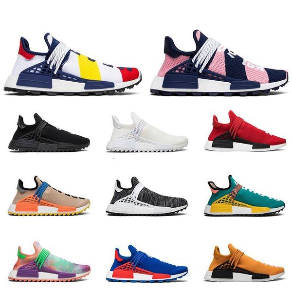 

human race hu pharrell williams men women running shoes nerd black homecoming oreo fashion mens trainer sports sneakers