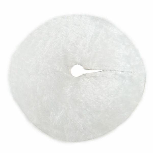 

christmas tree skirt white plush tree skirt aprons christmas carpet decorations for home new year xmas decor
