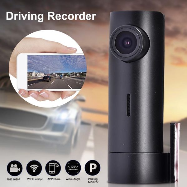 

hd 1080p night vision driving recorder wireless wifi car hidden motion detection machine 170 wide-angle compact loop recording