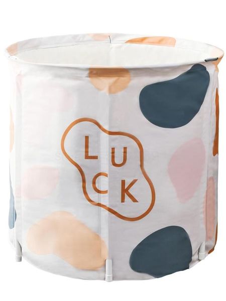 

bath barrel household folding thickened bath barrel whole body