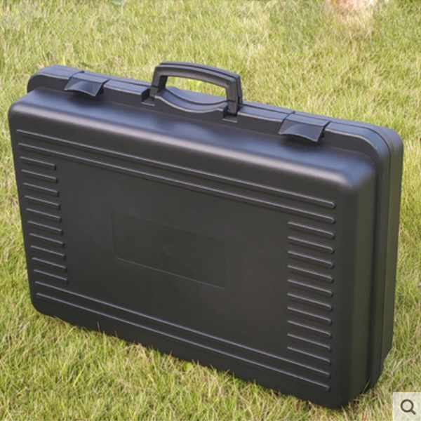 

toolbox large thick plastic suitcase lined with sponge custom shockproof instrument and equipment maintenance storage case
