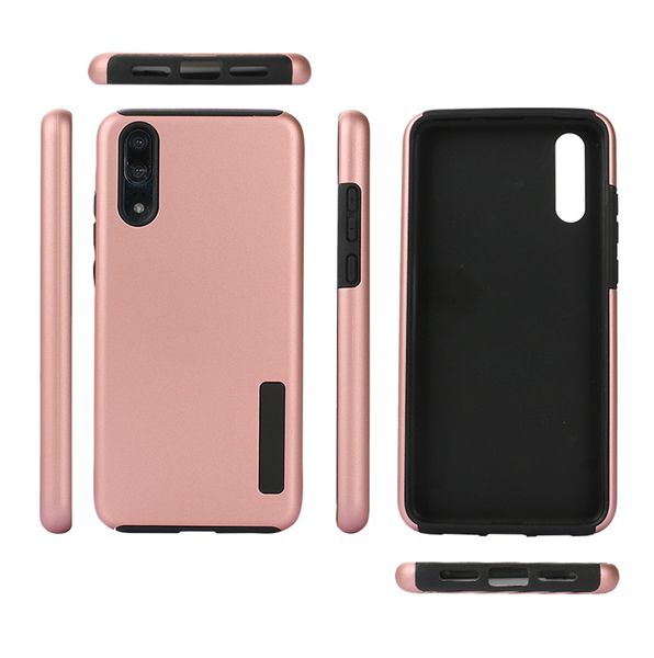 

hybrid case for huawei p30 p30 pro y9 2019 y7 y6 mate 20 10 lite p smart protector hard metal phone cover pc
