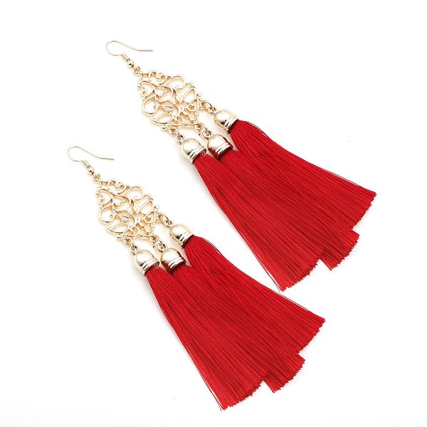 

оригинальный дизайн гипоаллергенный ушной крючок сплав колокол кисточкой серьги европейские и американские серьги трансграничные ювелирные и, Silver