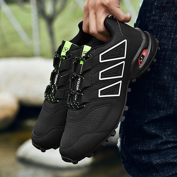 

men's hiking shoes four seasons brand outdoor men's sports hiking mountain boots waterproof shoes