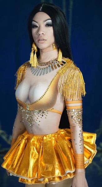 

этап производительности кисточкой короткие дамы юбка сексуальные женщины nigtclub партии тонкий платье мода стразы bodycon one piece dress, Black;red