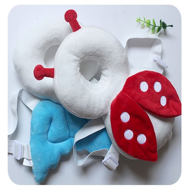 

baby head protection pad toddler headrest pillow baby neck cute wings nursing drop resistance cushion protect delivery