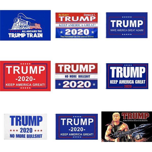 

3*5ft donald trump 2020 flags keep america great banner 90*150cm garden flags for 2020 usa president election #427