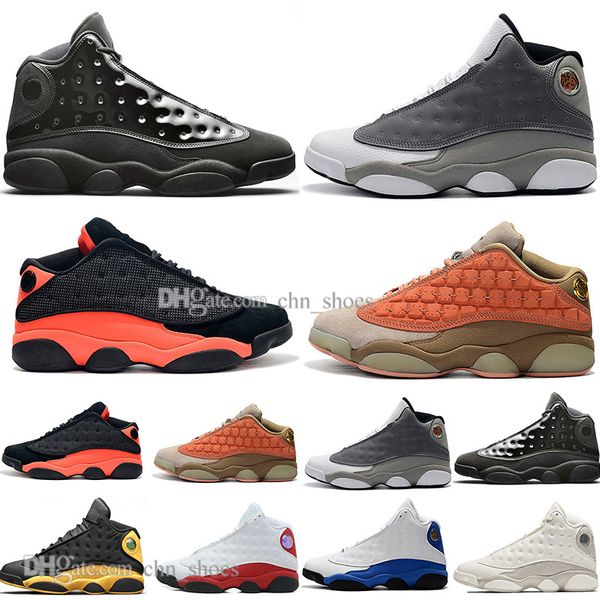 

fashion 13 13s cap and gown terracotta blush mens basketball shoes chicago captain america flints bred men sports sneakers designer trainers