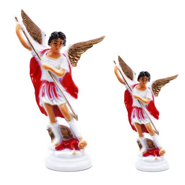 

red angel plastic sacred statue ornaments christianity church home decoration pet supplies home garden