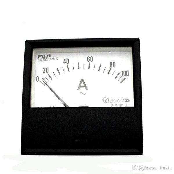 

japan fuji fs-60 ac ammeter 100a pointer mechanical head