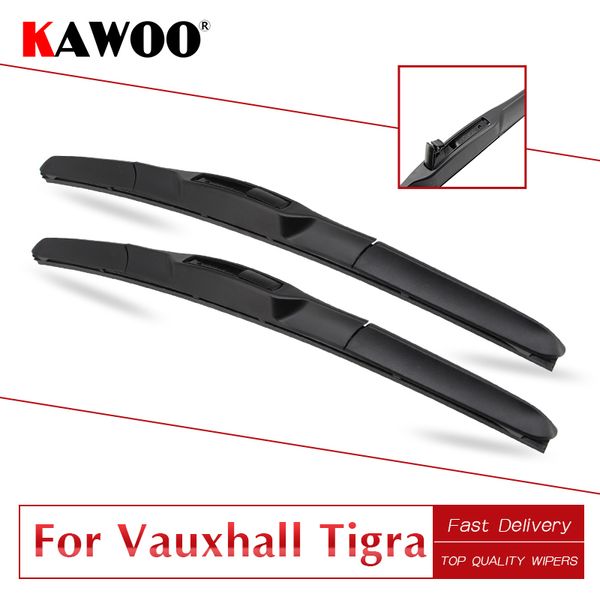

kawoo for vauxhall tigra/tigra b car rubber wipers blades 2004 2005 2006 2007 2008 2009 2010 2011 2012 2013 2014 2015 2016