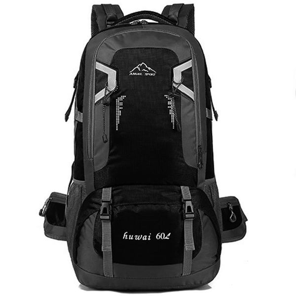 

60l outdoor sports waterproof climbing backpack rucksack bag travel backpack camping hiking women trekking bag for men