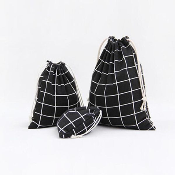 

xmas candy tea bag christmas gift package cotton linen drawstring bundle bags gift wrap storage bag christmas decorations lxl679q-1, Silver