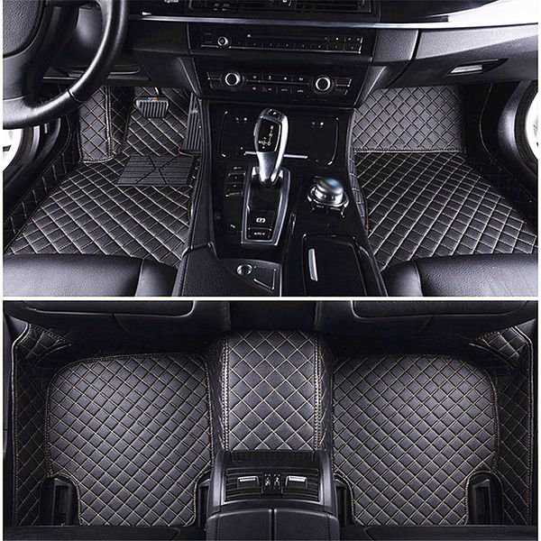 

ZHIHUI Custom 5D Leather Waterproof Carpets for ALFA ROMEO Giulia 2017 2018 Right Driving Mito Stelvio Floor Mats For Cars