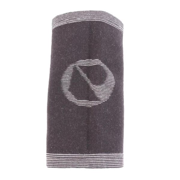 

gray elbow compression sleeve support brace joint sore relief for men women fitness workouts s m l, Black;gray