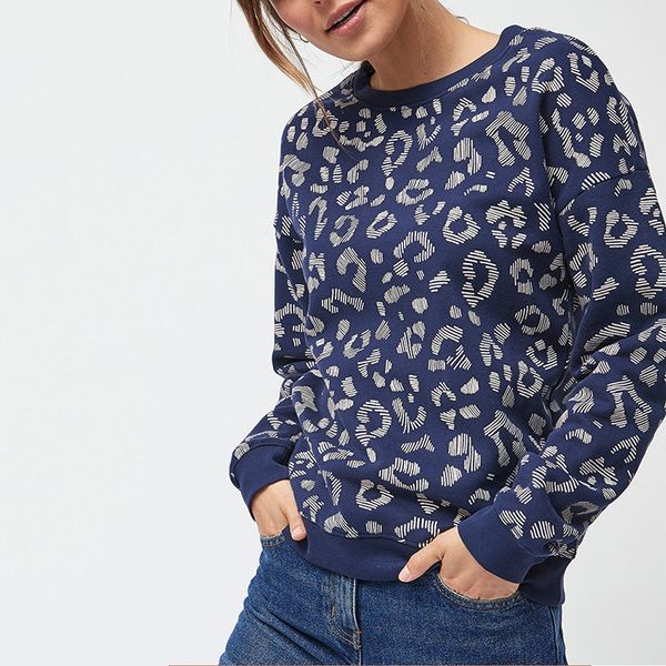 

new autumn hoodies women o neck printed sweatshirt 2019 casual long sleeve pullover sweatshirts ladies leisure hoodie tunic, Black