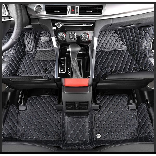 

lsrtw2017 leather car floor mats for haval h7 2015 2016 2017 2018 2019 interior accessories auto rug carpet styling matten