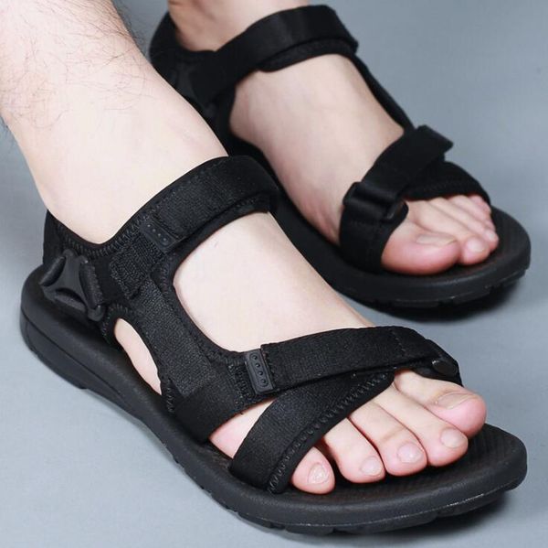 

men sandals men casual black shoes vietnamese size 35 - 44