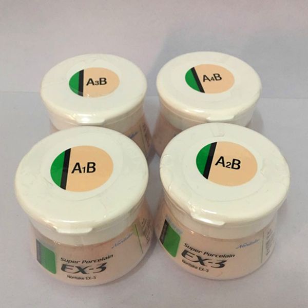 

noritake ex-3 ex3 body porcelain ceramic powder a1b a2b a3b a3.5b a4b na1b na2b na3b na3.5b na4b....etc 50g dental materials ing, Silver;gold