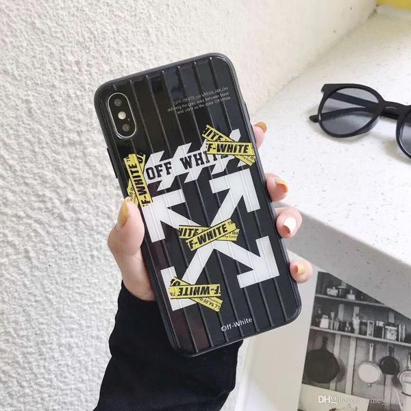 

soft phone case for iphone 11 pro max 6 6s plus 7 8 x xs xs max for iphone xr 6 7 8 plus embossed painting arrow suitcase back phone cover
