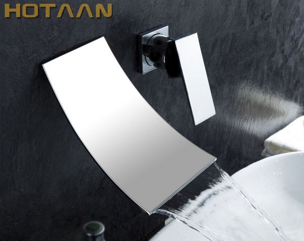 

torneiras basin waterfall faucet. wall mounted waterfall led tap. basin sink mixer. yt-5070