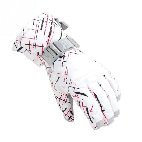 

winter professional ski gloves girls boys waterproof warm thickness gloves snow kids windproof skiing snowboard