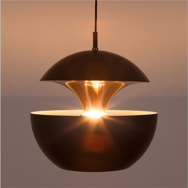 

nordic creative apple aluminum chandelier pendant lamps) simple modern dining room lamp personality cafe bar lights