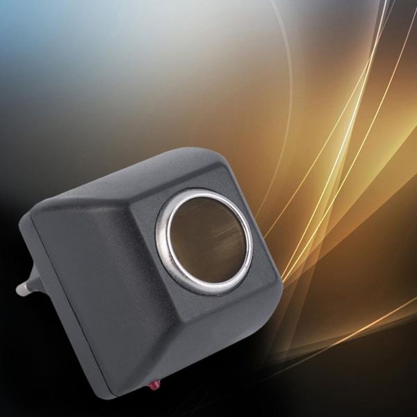 

car styling power supply converter adapter 220v to dc 12v charger jack socket igniter convenient electric for home eu plug auto