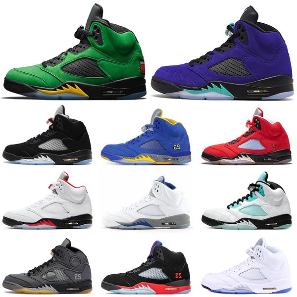 

selling basketball shoes 5 se oregon alternate grape 5s jumpman 5 hyper royal retro 2020 fire red island green womens mens shoes
