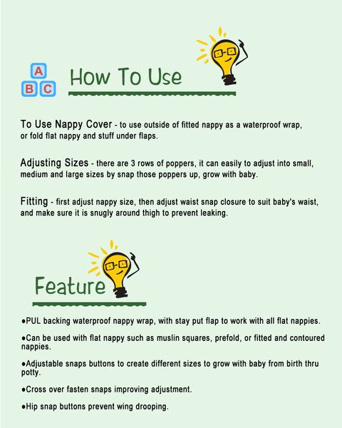 

littles&bloomz] 2019 new baby  reusable cloth nappy cover wrap to use with flat or fitted nappy diaper