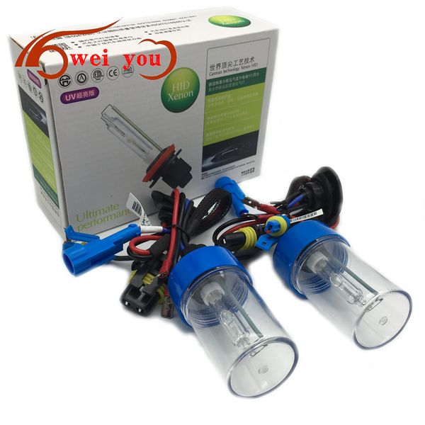 

car-styling h7 fast start high brightness hid xenon bulbs headlights car lamp 12v 55w replacement headlamp 4300k 6000k 8000k
