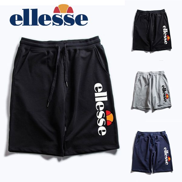 

Ellesse Mens Designer Shorts Summer Fashion Black Grey Navy Original Brand Men Fashion Jogging Pants Summer Sports S-XXXL