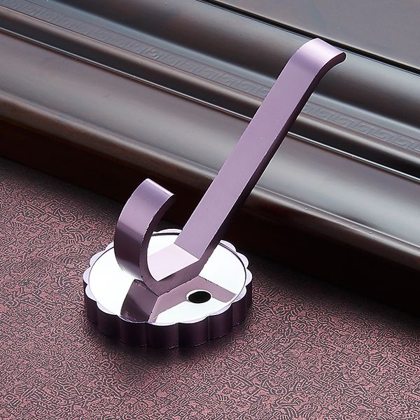 

creative clothes hook space aluminum coat hooks clothes towel hat wall hanger single decorative wall mounted robe hook
