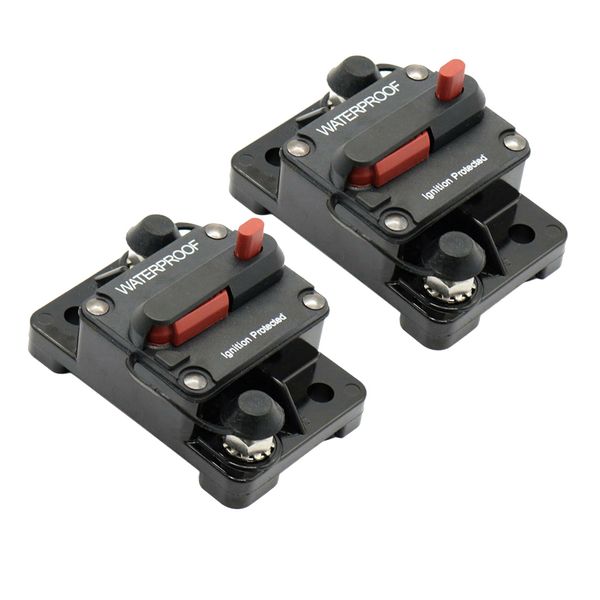

2x 40a amp car stereo audio circuit breaker car auto boat 12v/32v fuse