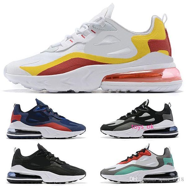 

react new designer running shoes for men women black white mens trainers sports sneakers cushion breathable athletic casual shoe size 40-46