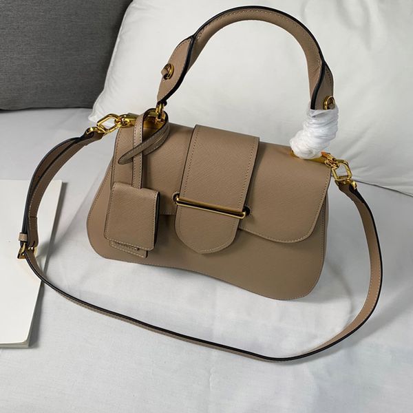 

bags style hardware detachable leather shoulder strap back engraved metal two inner pockets saddle bags