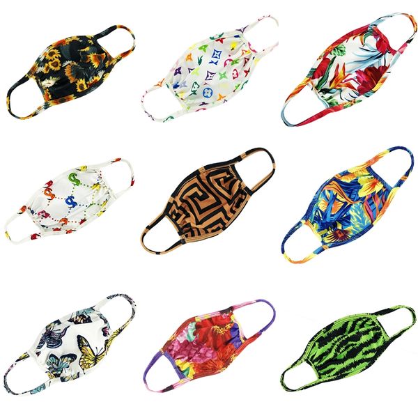 

face mask mascherine kids cartoon designer printed masks breathing cotton valve anti pollen dust smog pm2.5 face filter mask #614, Black